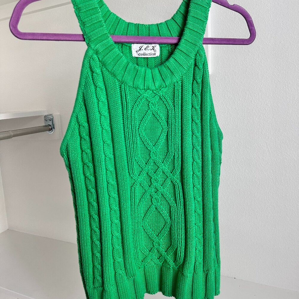 Green Sweater Vest